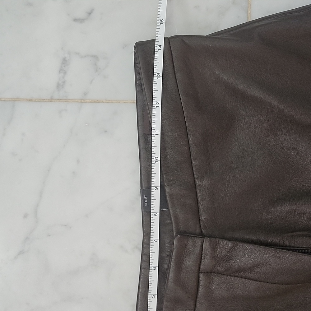 EUC Sax Fifth Ave. Leather Pants - Picture 4 of 4